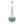 LightFixturesUSA-Art Deco Cluster Blue Tinted Glass Globe Bubble Chandelier-Chandelier-13-Lt-