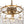 LightFixturesUSA - Art Deco Cluster Glass Textured Tube Round Tiered Chandelier - Chandelier - Brass - 
