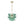 LightFixturesUSA - Art Deco Color 1 - Light Cluster Glass Globe Bubble Chandelier - Chandelier - Green Bubble - 