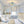 LightFixturesUSA - Art Deco Colorful Glass Cluster Bubble Semi Flush Chandelier - Chandelier - 24.8 in - 