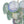 Load image into Gallery viewer, LightFixturesUSA - Art Deco Green Iridescent Swirl Glass Tiered Chandelier - Chandelier - Medium - 
