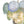 LightFixturesUSA - Art Deco Green Iridescent Swirl Glass Tiered Chandelier - Chandelier - Medium - 