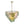 Load image into Gallery viewer, LightFixturesUSA - Art Deco Green Iridescent Swirl Glass Tiered Chandelier - Chandelier - Medium - 
