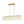 LightFixturesUSA - Art Deco Luxury Brass Crystal Linear Cage Island Chandelier - Chandelier - Brass - 