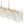 LightFixturesUSA - Art Deco Luxury Brass Crystal Linear Cage Island Chandelier - Chandelier - Brass - 