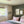 LightFixturesUSA - Art Deco Pleated Flower Shine Glass Semi Flush Mount - Ceiling Light - Pink - 