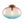 LightFixturesUSA-Art Deco Rainbow 1-Light Colored Glass Kids Semi Flush Mount-Ceiling Light-13.8 in-