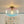 LightFixturesUSA-Art Deco Rainbow 1-Light Colored Glass Kids Semi Flush Mount-Ceiling Light-13.8 in-