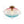 LightFixturesUSA-Art Deco Rainbow 1-Light Colored Glass Kids Semi Flush Mount-Ceiling Light-13.8 in-