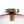 LightFixturesUSA-Art Deco Rainbow 1-Light Colored Glass Kids Semi Flush Mount-Ceiling Light-13.8 in-