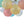LightFixturesUSA-Art Deco Rainbow Cluster Colorful Glass Bubble Kids Chandelier-Chandelier-18.9 in-