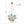 LightFixturesUSA-Art Deco Rainbow Cluster Colorful Glass Bubble Kids Chandelier-Chandelier-18.9 in-