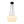 LightFixturesUSA - Art Deco Sculptural Milk Glass Schoolhouse LED Pendant - Pendant Light - 13.8 in - 