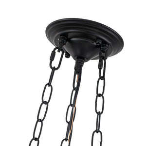 LightFixturesUSA - Art Deco Sculptural Milk Glass Schoolhouse LED Pendant - Pendant Light - 13.8 in - 