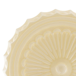 LightFixturesUSA - Art Deco Sculptural Milk Glass Schoolhouse LED Pendant - Pendant Light - 13.8 in - 