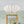 LightFixturesUSA-Art Deco Shine Opal Glass Pleated Flower Semi Flush Mount-Ceiling Light-13.8 in-