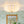 LightFixturesUSA-Art Deco Shine Opal Glass Pleated Flower Semi Flush Mount-Ceiling Light-13.8 in-