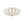 LightFixturesUSA-Art Deco Shine Opal Glass Pleated Flower Semi Flush Mount-Ceiling Light-13.8 in-