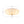 LightFixturesUSA-Art Deco Shine Opal Glass Pleated Flower Semi Flush Mount-Ceiling Light-13.8 in-