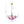 LightFixturesUSA-Barbie Cluster Sharp Pink Purple Glass Bubble Chandelier-Chandelier-24.8 in-