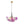 LightFixturesUSA-Barbie Cluster Sharp Pink Purple Glass Bubble Chandelier-Chandelier-24.8 in-