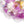 LightFixturesUSA-Barbie Cluster Sharp Pink Purple Glass Bubble Chandelier-Chandelier-24.8 in-