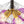 LightFixturesUSA-Barbie Cluster Sharp Pink Purple Glass Bubble Chandelier-Chandelier-24.8 in-