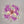 LightFixturesUSA-Barbie Cluster Sharp Pink Purple Glass Bubble Chandelier-Chandelier-24.8 in-