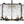 LightFixturesUSA - Black Brass 6 - Light Rippled Glass Drum Cage Chandelier - Chandelier - 25 in - 