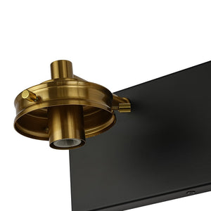 LightFixturesUSA - Black Brass Crackle Glass Globe Vanity Wall Lamp - Wall Sconce - 3 - Lt - 