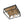 LightFixturesUSA - Black Brass Crystal Branch Square Lantern Flush Mount Light - Ceiling Light - 15.7 in - 