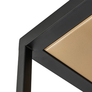 LightFixturesUSA - Black Brass Crystal Branch Square Lantern Flush Mount Light - Ceiling Light - 15.7 in - 