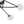 LightFixturesUSA - Black Frosted Bubble Linear Sputnik Semi Flush Mount - Ceiling Light - Black - 