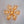 LightFixturesUSA - Bloom 10 - Light Cluster Amber Glass Round Bubble Chandelier - Chandelier - Brass - 