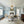 LightFixturesUSA-Bloom 10-Light Cluster Amber Glass Round Bubble Chandelier-Chandelier-Clear Glass-