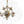 LightFixturesUSA-Bloom 10-Light Cluster Amber Glass Round Bubble Chandelier-Chandelier-Clear Glass-