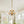 LightFixturesUSA-Bloom 10-Light Cluster Amber Glass Round Bubble Chandelier-Chandelier-Clear Glass-
