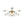 LightFixturesUSA-Bloom 12-Light Opal Swirl Glass Bubble Semi Flush Chandelier-Chandelier-Brass-