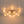 LightFixturesUSA-Bloom 12-Light Opal Swirl Glass Bubble Semi Flush Chandelier-Chandelier-Brass-