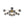 LightFixturesUSA - Bloom 12 - Light Smoked Glass Bubble Semi Flush Chandelier - Chandelier - Brass (Exclusive Offer) - 