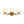 LightFixturesUSA - Bloom 3 - Light Pleated Clear Glass Flower Vanity Wall Sconce - Wall Sconce - Brass - 