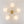 LightFixturesUSA-Bloom 5-Light Frosted Glass Peony Bud Semi Flush Mount-Ceiling Light-Brass-