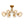 LightFixturesUSA - Bloom 8 - Light Rippled Glass Globe Bubble Round Semi Flush - Ceiling Light - Brass - 