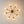 LightFixturesUSA - Bloom 8 - Light Rippled Glass Globe Bubble Round Semi Flush - Ceiling Light - Brass - 