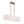 LightFixturesUSA - Bloom Art Deco Floral Glass Linear Cage Island Chandelier - Chandelier - Gold - 