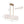 Load image into Gallery viewer, LightFixturesUSA - Bloom Art Deco Floral Glass Linear Cage Island Chandelier - Chandelier - Gold - 
