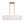 Load image into Gallery viewer, LightFixturesUSA - Bloom Art Deco Floral Glass Linear Cage Island Chandelier - Chandelier - Gold - 
