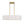 LightFixturesUSA - Bloom Art Deco Floral Glass Linear Cage Island Chandelier - Chandelier - Gold - 