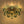 LightFixturesUSA - Bloom Blue Glass Bubble Round Sunburst Semi Flush Chandelier - Chandelier - Brass - 