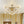 LightFixturesUSA-Bloom Brass 12-Light Ribbed Glass Bubble Semi Flush Chandelier-Chandelier-Brass (Exclusive Offer)-